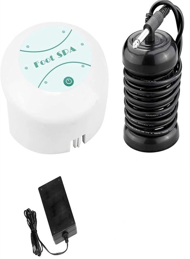 آلة حمام القدم لإزالة السموم من سبا القدم، إزالة السموم من التطهير الأيوني، آلة حمام القدم مع حوض للقدم، مناسبة للاستخدام المنزلي كهدية - Image 1