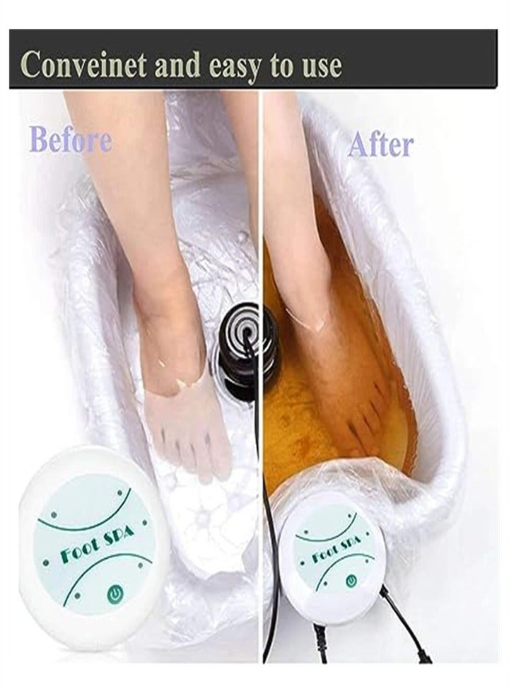 آلة حمام القدم لإزالة السموم من سبا القدم، إزالة السموم من التطهير الأيوني، آلة حمام القدم مع حوض للقدم، مناسبة للاستخدام المنزلي كهدية - Image 2