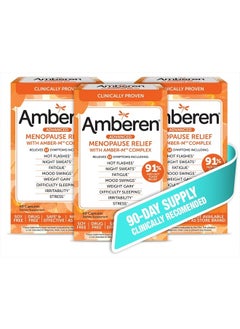: Safe Multi-Symptom Menopause Relief. Clinically Shown to Relieve 12 Menopause Symptoms: Hot Flashes, Night Sweats, Mood Swings, Low Energy and More, 3 Month Supply