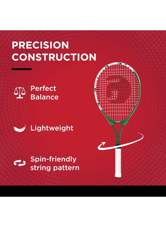 Gamma Junior Tennis Racquet 25 Inch – Kids & Youth Tennis Racket for Boys & Girls | Pre-Strung Lightweight Alloy Frame | 93 sq in Head | Durable Training Racquet for Beginners & Junior Players - Image 2