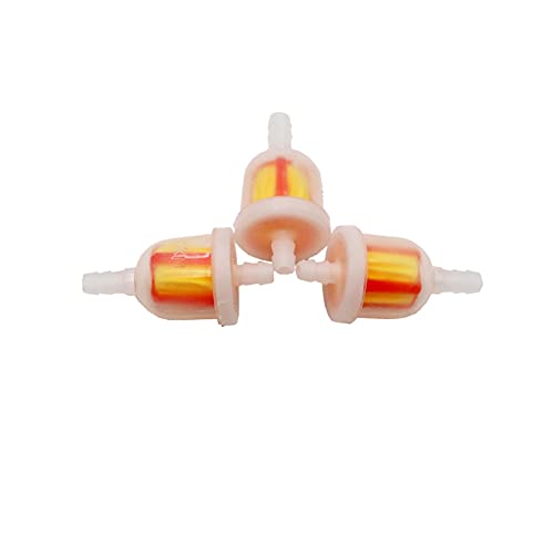 YD-PS001 Universal 6mm Inline Petrol Fuel Filter Cleaner For PIT PRO Trail Quad Dirt Bike ATV Dune Buggy Motorcycle Scooter 1/4" Pack of 3 - Image 2