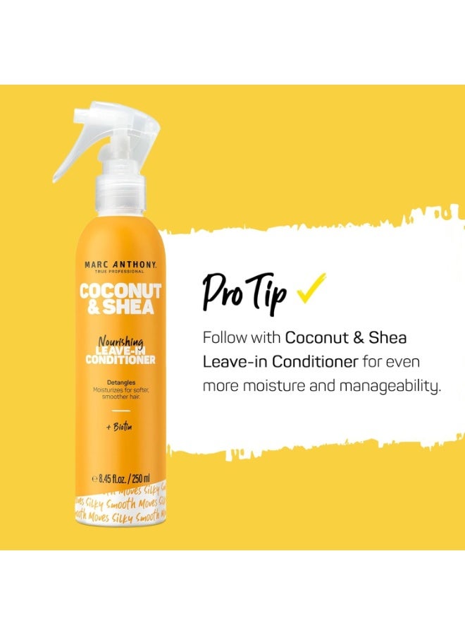 مارك أنتوني بلسم يُترك على الشعر بزيت جوز الهند وزبدة الشيا 250 مل - Image 3