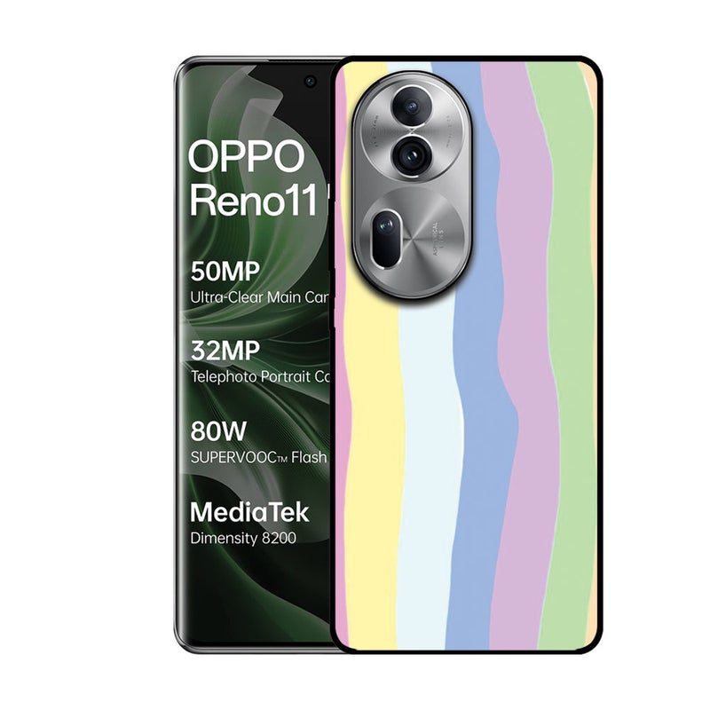 EYE CATCH Printed Protective Case Cover For Oppo Reno 11 Pro -   s Lining - Image 1