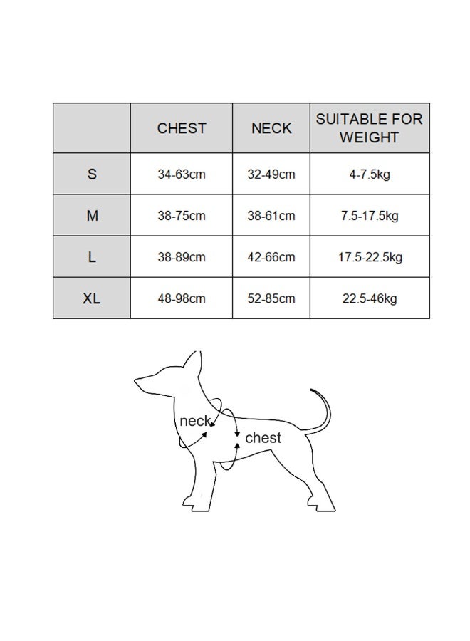 Dog Harness for Large Dogs No Pull,  Dog Walking Harness with Reflective Adjustable Soft Padded Vest and Easy Control Handle, No-Choke Pet Harness with 2 Metal Rings - Image 3
