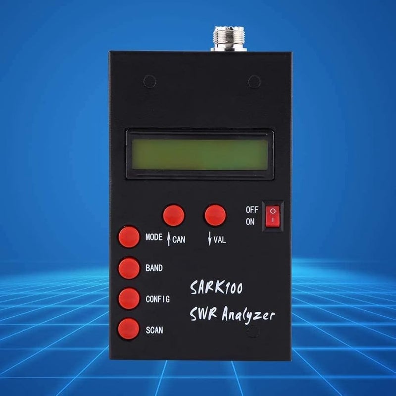 SARK100 Antenna Analyzer Meter 1 60MHz Shortwave SWR Measurement Range 1 0 to 9 99 - Image 4