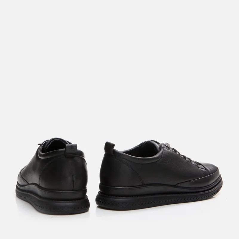 Hotiç 01AYH294540A100 GENUINE Leather Black Women's Sports Shoes