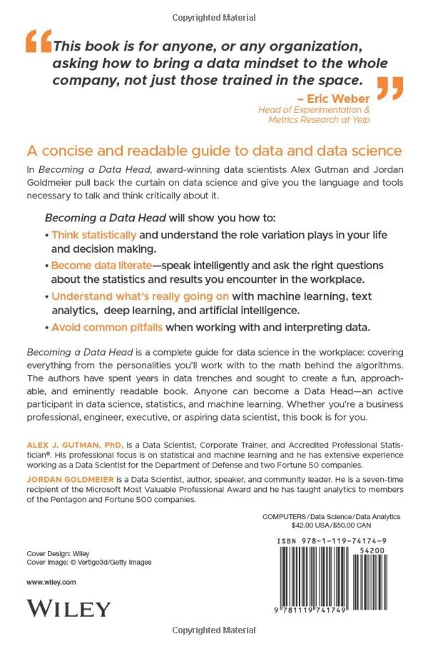Becoming a Data Head: How to Think, Speak, and Understand Data Science, Statistics, and Machine Learning - Image 2