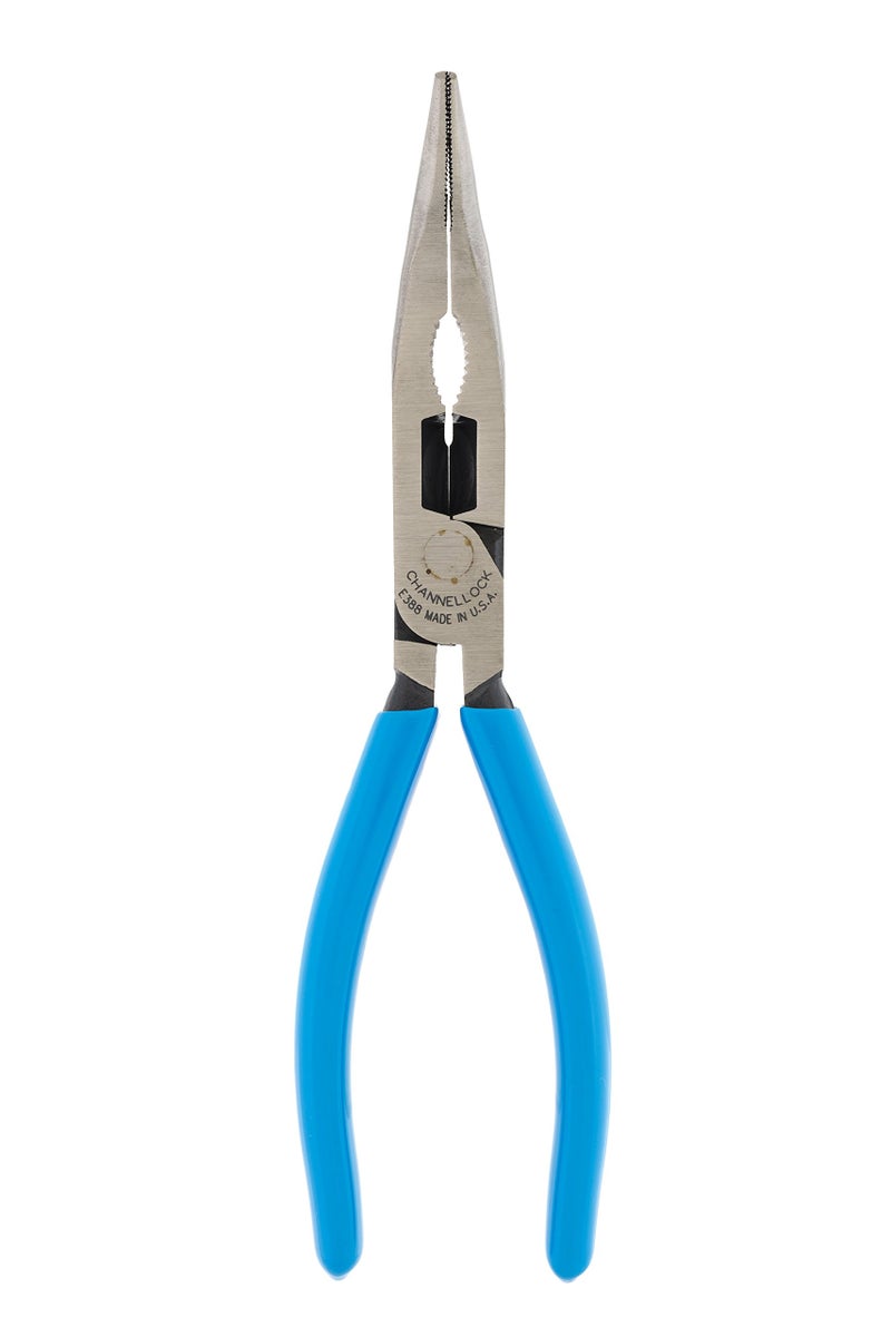 Channellock Bent Long Nose Plier Channel Lock 388 - Precision E Series, High Carbon Steel - 7.5-Inch