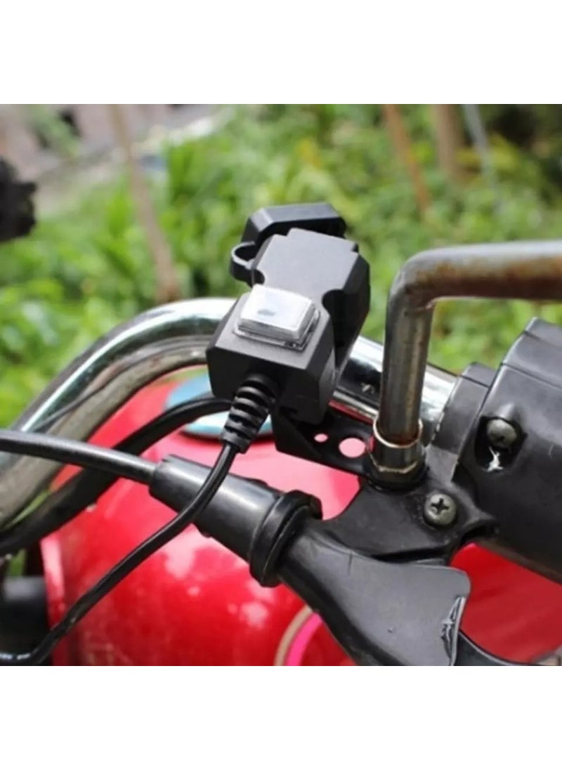 Autoline Motorcycle USB Charger Dual Port 12V Waterproof  - Image 4