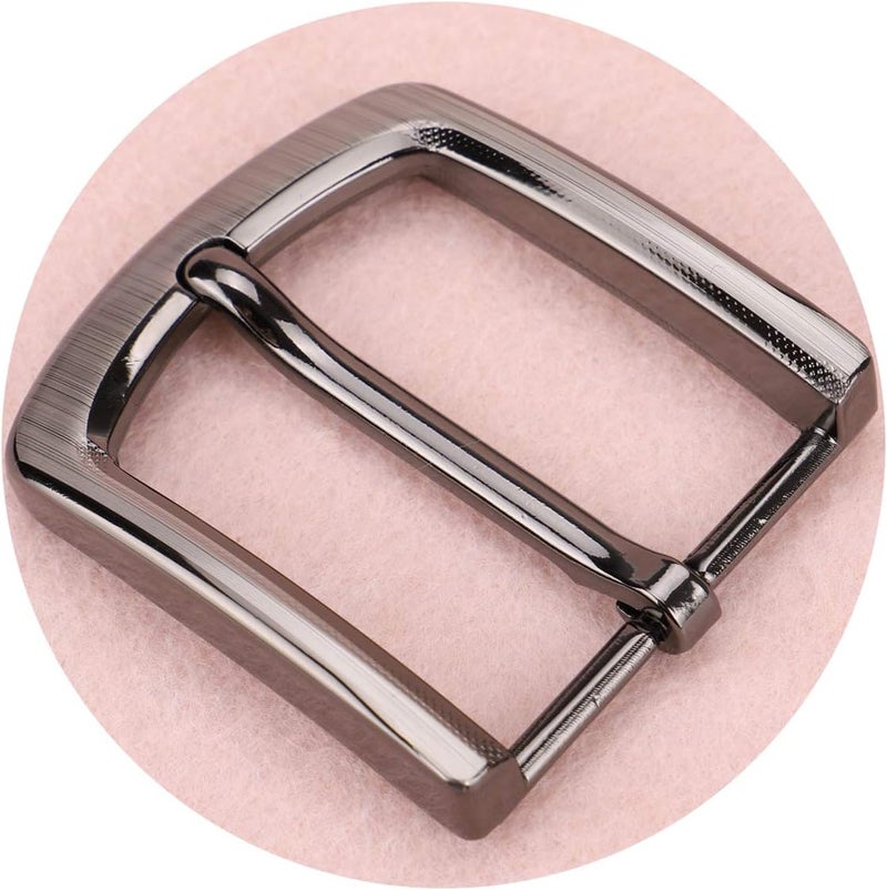 McFanBe 1.5 Inches (38-40 mm) Belt Buckle Single Prong Square Replacement Buckle for Men Women Belt - Image 2