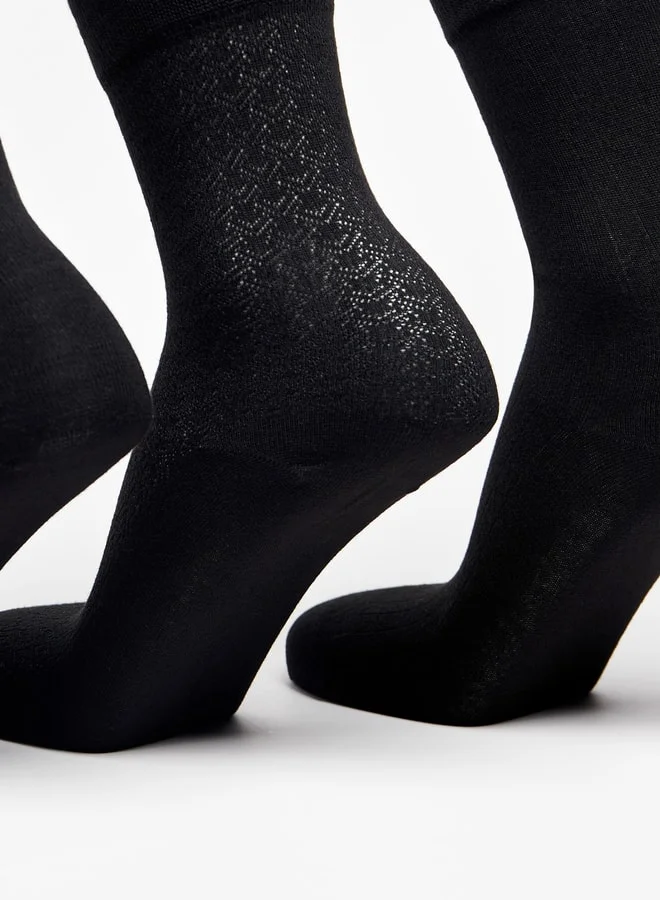 DUCHINI Bamboo Crew Socks - Set of 3