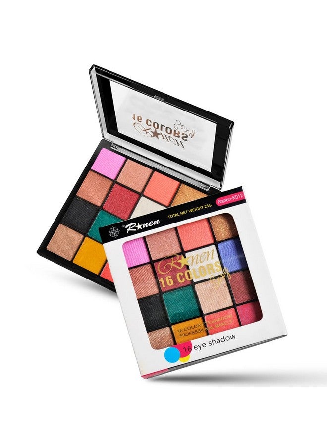 أدبيني لوحة ظلال عيون لامعة غير لامعة مكونة من 16 لونًا 20.8 جرام | مجموعة التألق الساحر | مزج سلس وطويل الأمد | ارفع عينيك إلى مرتفعات ساحرة (الظل-02) - Image 1