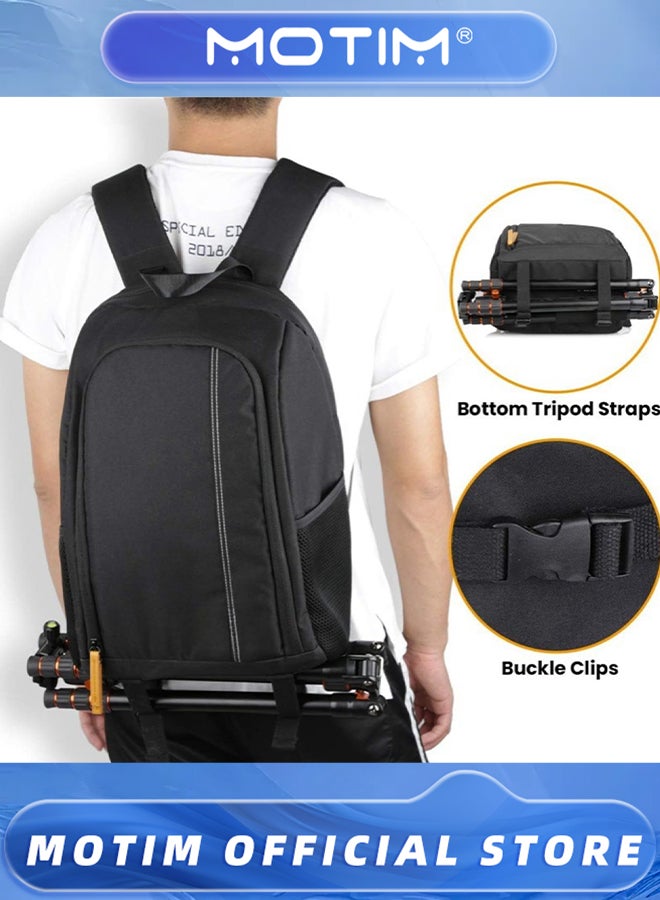Motim Photography Bag Shoulder Bag Camera Bag Camera Backpack Waterproof Camera Bag Large Capacity Camera Case for Photographer - Image 4