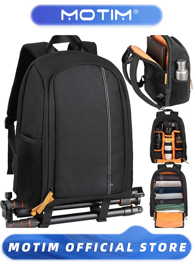 Motim Photography Bag Shoulder Bag Camera Bag Camera Backpack Waterproof Camera Bag Large Capacity Camera Case for Photographer - Image 1