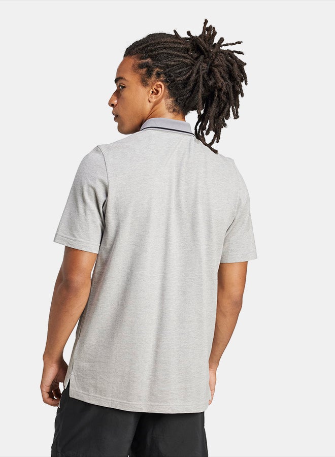 Adidas Essentials Small Logo Piqué Polo Shirt - Image 2