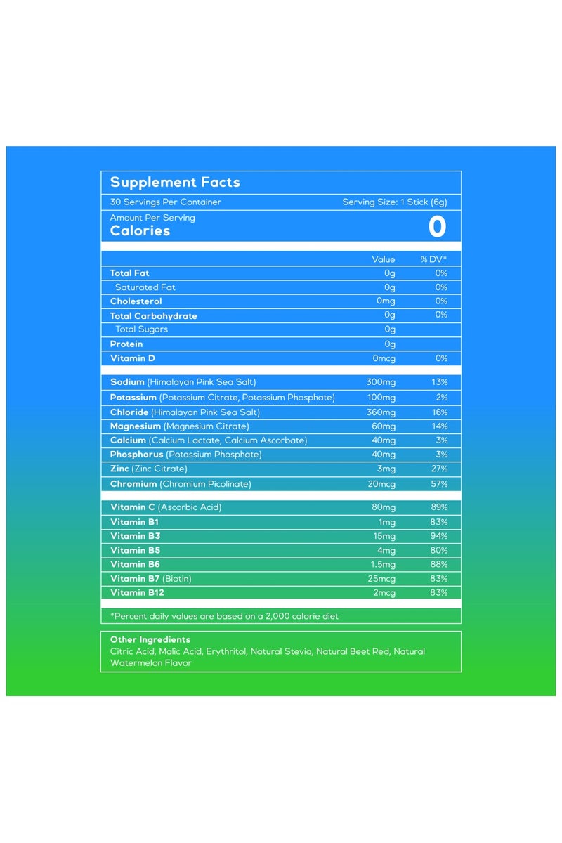 FYOOL WATERMELON ELECTROLYTE POWDER - Image 2