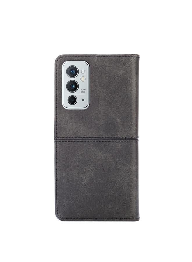 S-TOP Case For OnePlus 9RT 5G Cow Texture Magnetic Horizontal Flip Leather Phone Case - Image 3
