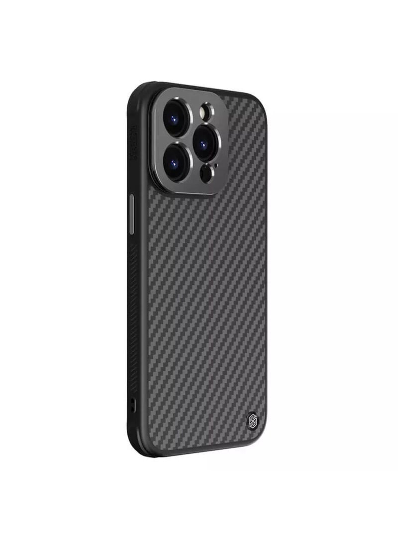 Nillkin Nillkin High Quality CarboProp Magnetic case（with camera cutout）For Apple iPhone 15 Pro Max Black  - Image 2