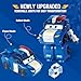Super Wings Transformable Toys 5 in Lucie Airplane Transforming Figures Toys 2 in 1 Mode Rescue Bots Action Figure for 35 Year Old Boys Girls Fun Plane Toy for Toddlers Kids Age 3 4 5 6 7 - Image 4