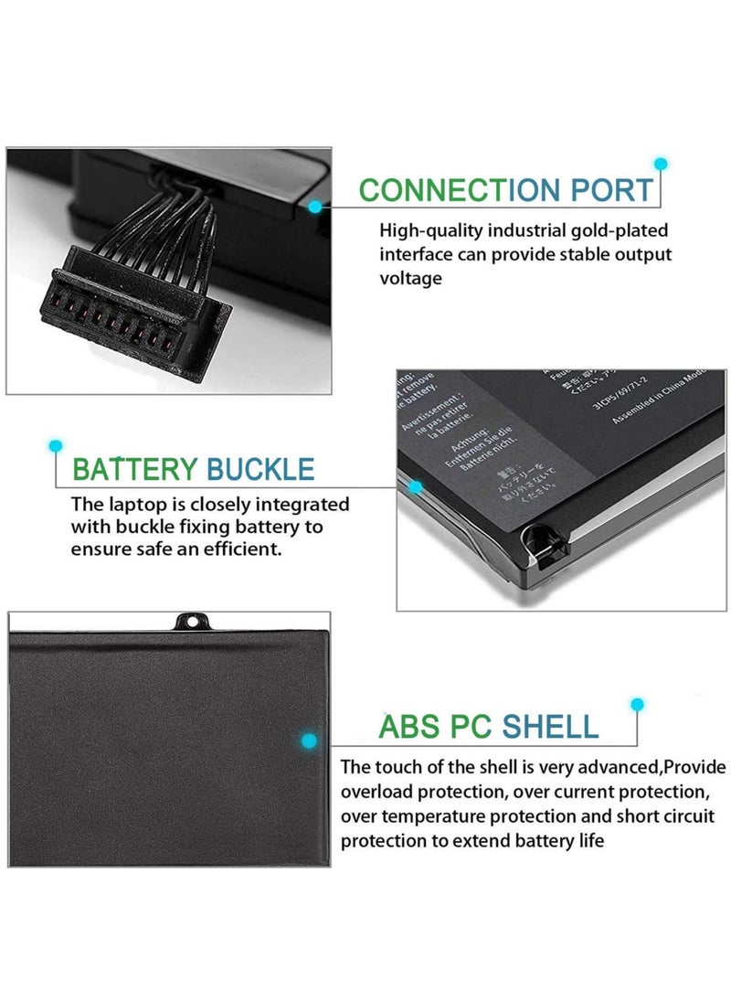 Generic A1322 Battery for MacBook A1278 and MacBook Pro 13-inch - (Mid 2009 to Mid 2010 to Mid 2011 to Mid 2012), 10.95V  - Image 4