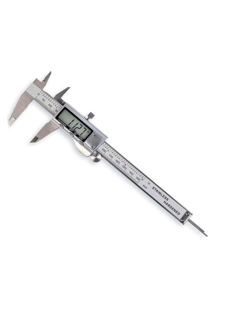 6 Inch Digital Vernier Caliper 150 mm Stainless Steel Micro meter electronic Tools  - Image 2