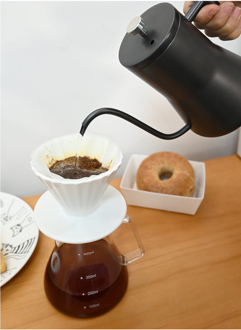 V60 وعاء تقديم القهوة مقاوم للحرارة البورسليكات الزجاج صب فوق صانع القهوة غلاية شاي باريستا اليد بالتنقيط إبريق القهوة 350 مللي - pzsku/ZD28709D789737EBE60D4Z/45/_/1732272562/92ef58f7-7f22-4b46-ba83-6d3813b7da71