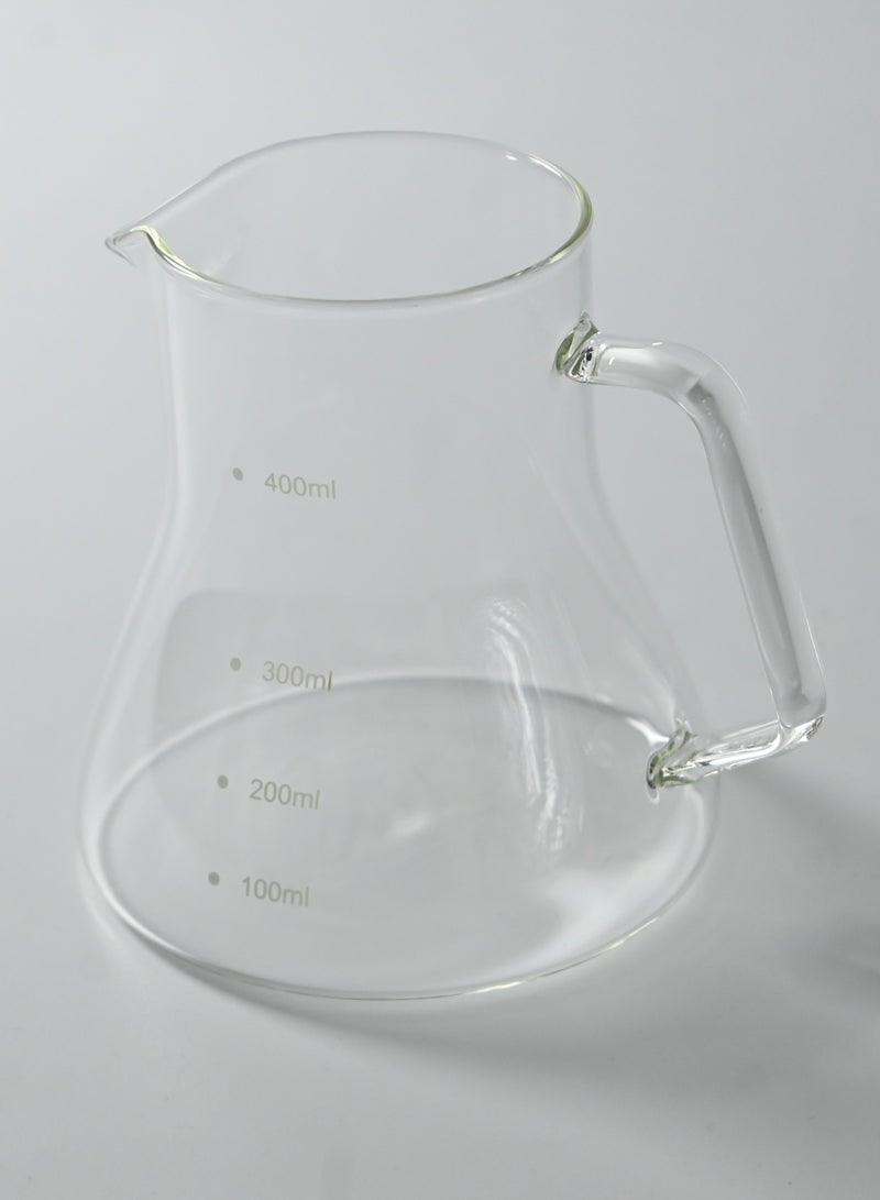 EqiEch V60 Coffee Server Pot Heat Resistant Borosilicate Glass Pour Over Coffee Maker Tea Kettle Hand Drip Coffee Jug Barista Server 350ml - Image 5