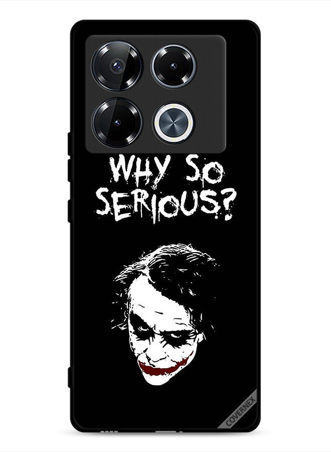Covernex Infinix Note 40 Pro 5G Protective Case Cover Why So Serious - Image 1
