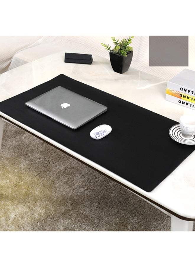 Multifunction Business Office Oversize Double Sided Table Mat Pu Waterproof Keyboard Mouse Pad Solid Business Style Easy to Clean Oversize Keyboard Mat - Image 3