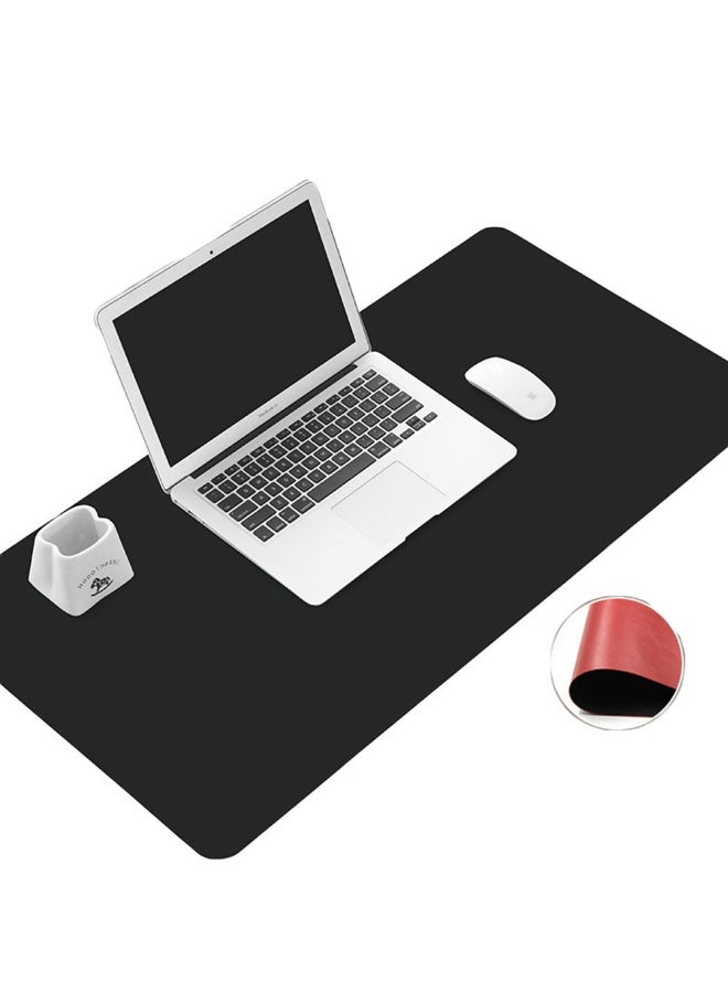 Multifunction Business Office Oversize Double Sided Table Mat Pu Waterproof Keyboard Mouse Pad Solid Business Style Easy to Clean Oversize Keyboard Mat - Image 2