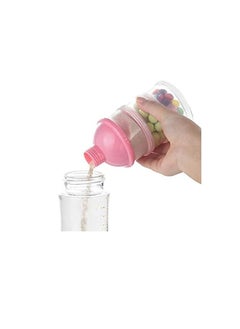 Generic Baby Milk Powder Formual Dispenser, Non-Spill Smart Stackable Baby Feeding Travel Storage Container, Bpa Free, 3 Compartments  - Image 2
