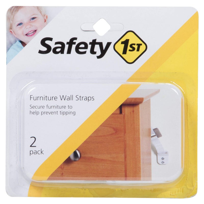 Safety 1st Furniture Wall Straps 6 pack