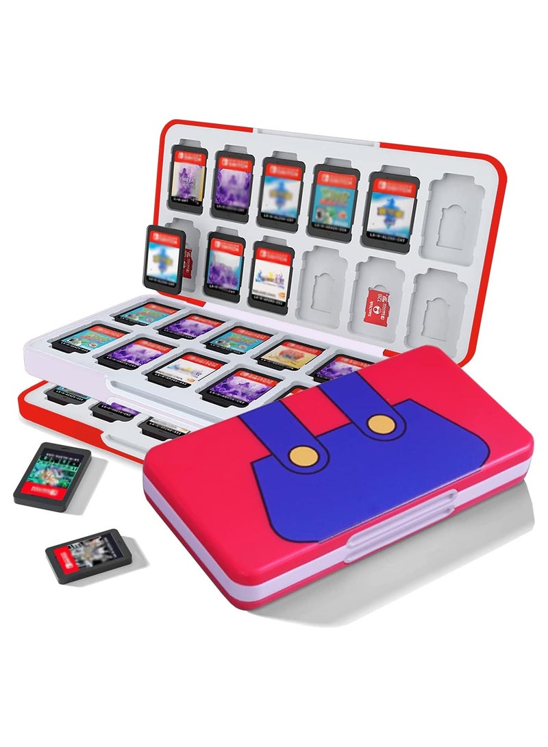 general Nintendo Switch Gaming Cartridge, 48 Cartridge Slot Storage Case Gaming Cartridge with 24 Micro SD Card Slots for Switch and Switch OLED - Image 1