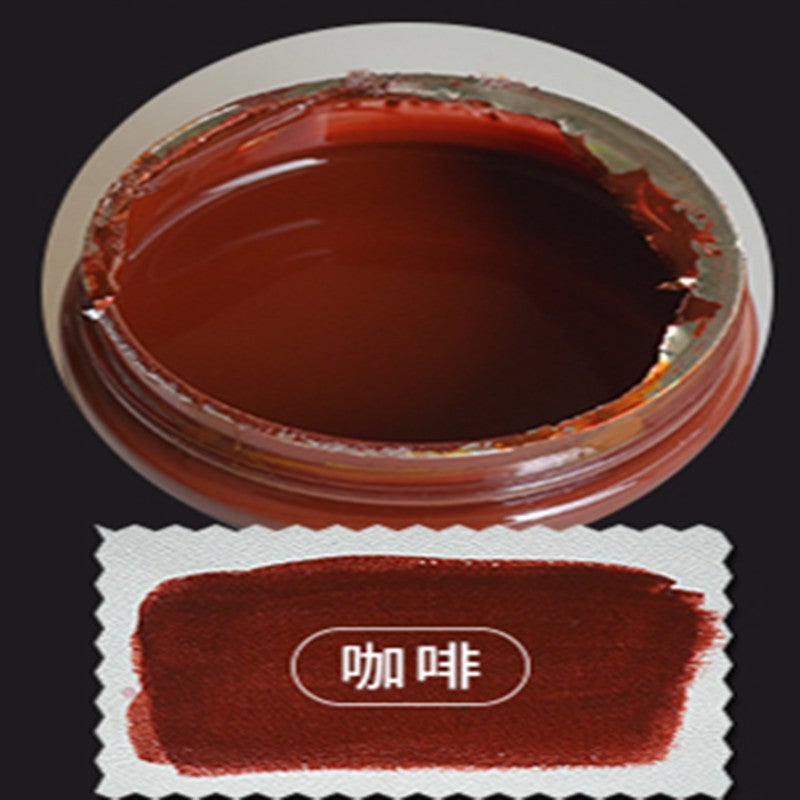 Leather Dye Repair Cream Sofa Jacket Restorer Black Shoe Polish Coffee color cream [can be modified to fill wear scratches]] 