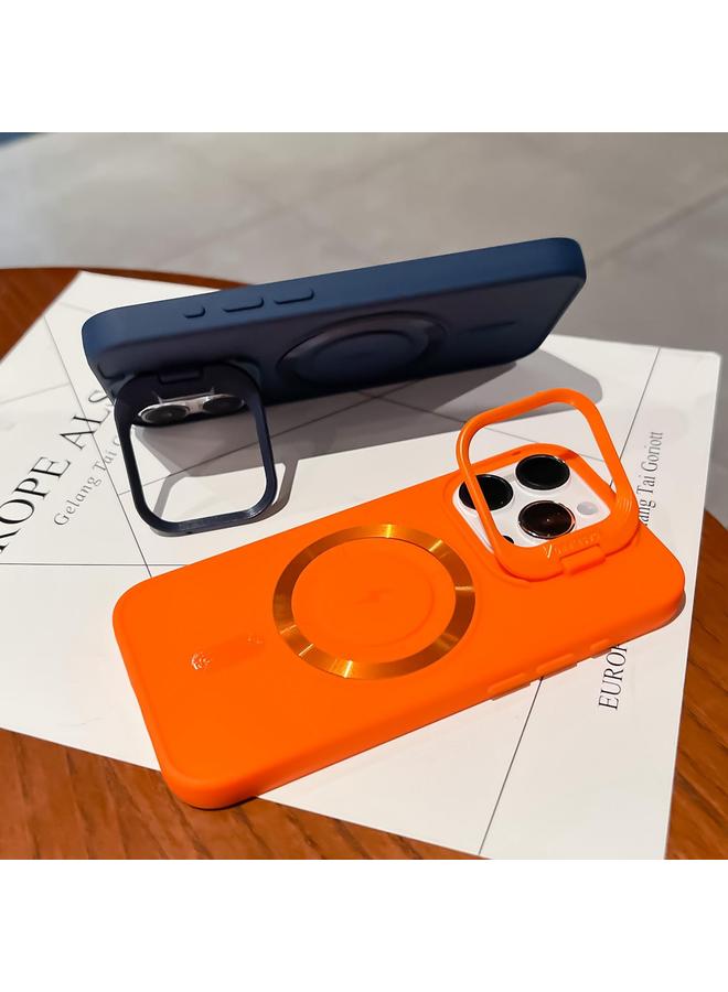 S-TOP Case For iPhone 15 Pro Max Lens Frame Holder Blade MagSafe Phone Case - Image 4