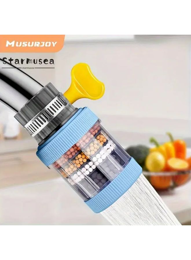 White Faucet Water Filter Easy Installation Removes Chlorine Heavy Metals Fluoride - Image 3