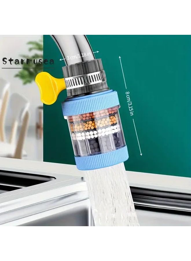 White Faucet Water Filter Easy Installation Removes Chlorine Heavy Metals Fluoride - Image 4