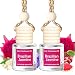 Tyrikuu Hanging Car Air Freshener Long Lasting Scent Cute Air Fresheners for Women 2 Pack NonToxic Essential Oil Diffuser Made in USA - Image 2