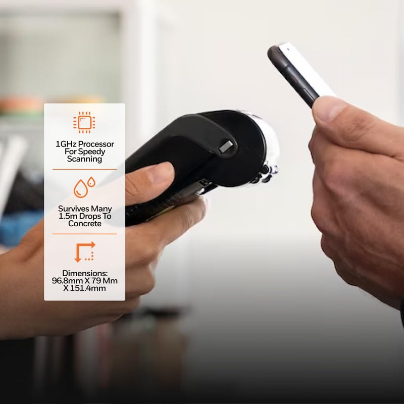 IMPACT BY HONEYWELL ماسح الباركود GL650 2D بدون استخدام اليدين | حساسية عالية | مسح عريض للغاية | نقاط البيع | تقنية مسح الصور الخطية | وضع السكون التلقائي | صنع في الهند - Image 5