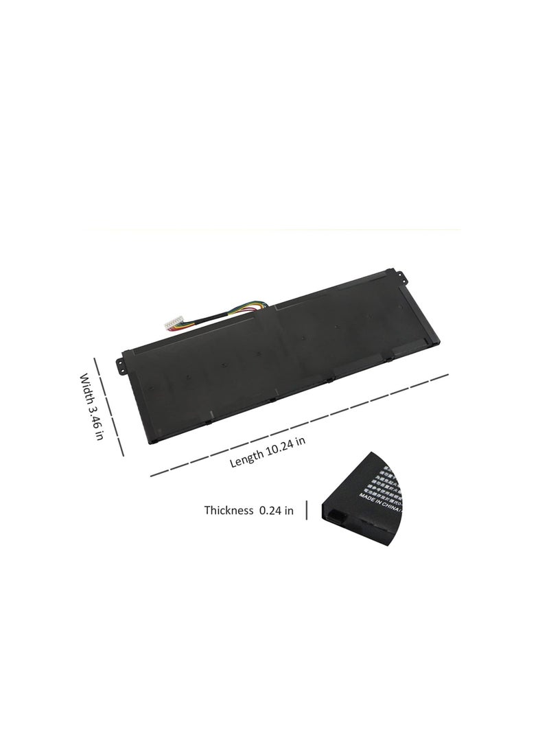 Terabyte بطارية لابتوب 7.4 فولت 37 واط ساعي AP16M5J متوافقة مع Acer Aspire 1 A114-31-C4HH A114-31-C0GD A114-31-C1HU A114-31-C76W A114-31-C3B7 A114-31-C3E6 A114-31-C44C - Image 5