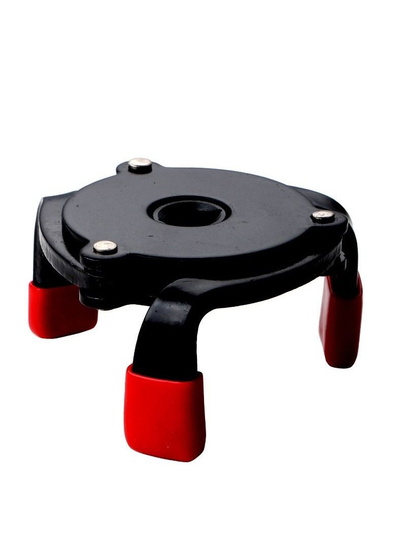 Generic - Universal 3 Jaw Oil Filter Wrench 3/8 Range Interface Adjustable Removal Tool Car Repairing Tools - Image 1