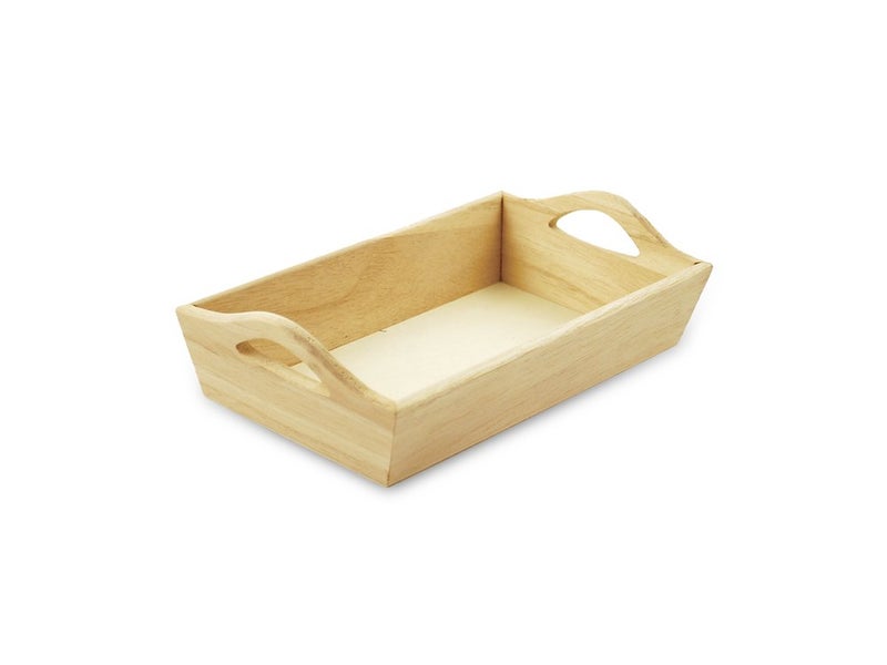 Multicraft Imports WS400 Wood Tray - Image 1