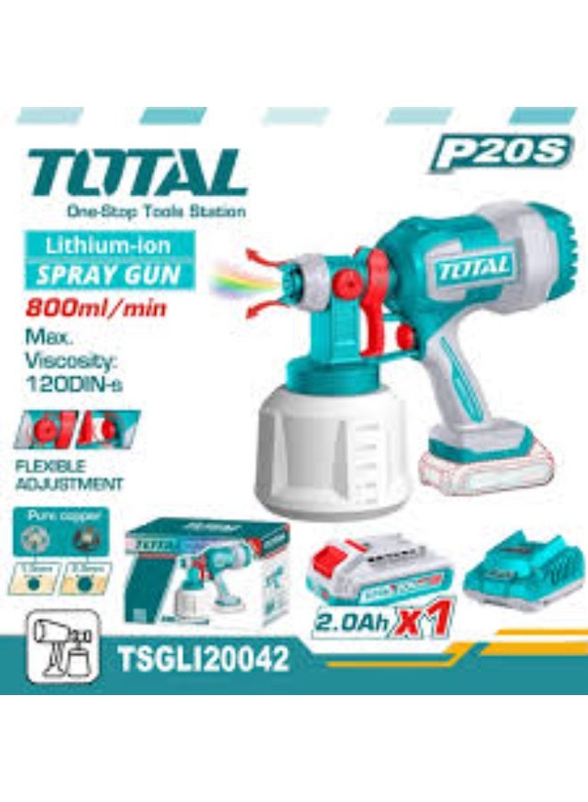 توتال مسدس دكو 20 فولت + بطارية وشاحن - Image 2