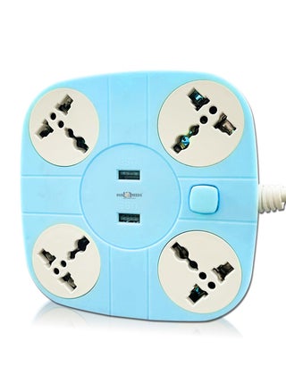 Pick Ur Needs Extension/Cord/Board/Switch/Power Strip with 2 USB Charging Ports and 4 Socket - 10 Amp Heavy Duty for Multiple Devices Smartphone Tablet Laptop - pzsku/ZD287D3AC0D3656FA489BZ/45/1743255232/c8beaf4f-b4e0-4823-b449-a03c68065245