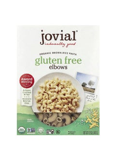 Jovial Jovial, Organic Brown Rice Pasta, Elbows, 12 oz (340 g)  - Image 1