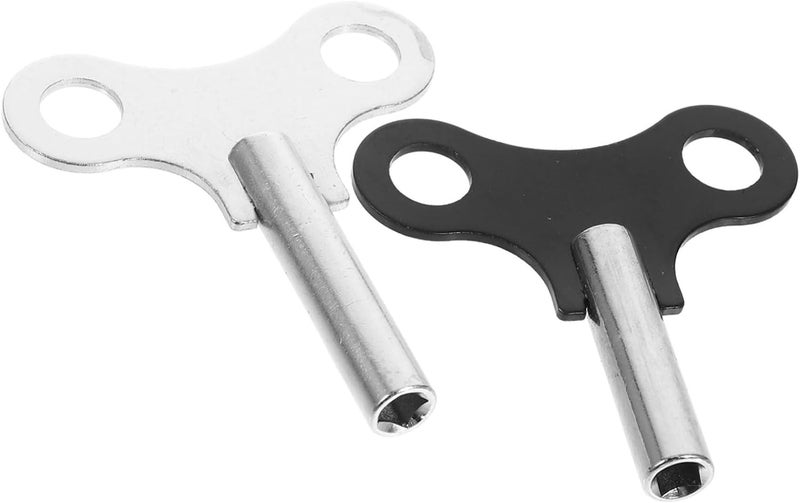 Gadpiparty 8pcs Steel Winding Key Tool for Clock Repair Metal Clock Parts Replacement Winding Key for Wall and Alarm Scratch-Resistant and Wear-Resistant Design - Image 2