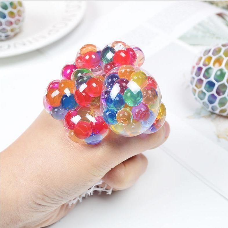 Colorful Squeeze Grape Balls Stress Relief Toy - Image 4