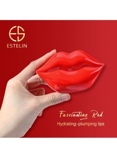 ESTELIN Fascinating Red Hydrogel Lip Mask Clear 60g  - Image 2