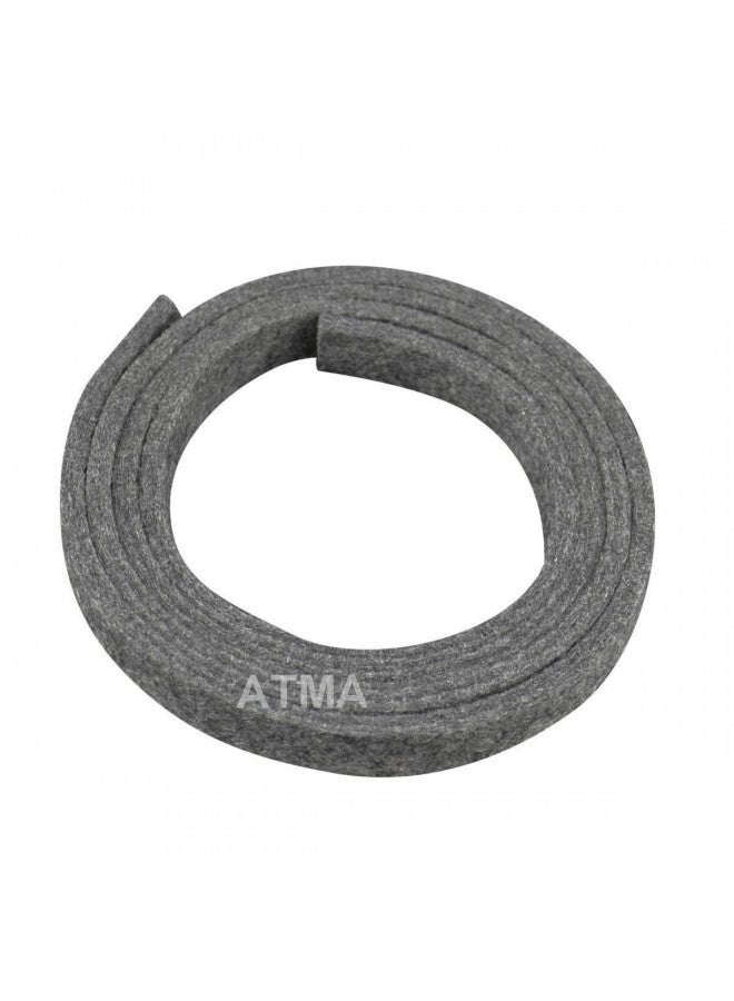 ATMA SUPPLY WE49X20697 Dryer Bearing Kit Compatible with GE Dryer Contains Top Bearing WE3M26 Drum Felt WE9M30 (WE09X20441) Drive Belt WE12M29 Bearing Slides WE1M1067 (WE1M481) Glide Slides WE1M504 (WE1M333)  - Image 3