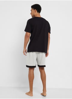 Seventy Five Nightwear T-Shirt & Shorts Sets  - Image 2